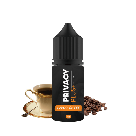 PRİVACY PLUS - Turkish Coffee - 30ML Salt Likit