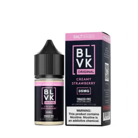 BLVK Salt Creamy Strawberry 60ml