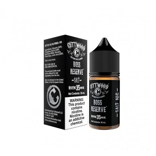 Cuttwood Boss Rezerve 30ML Salt Likit