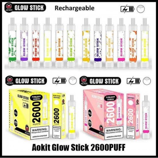 Glow Stick 2600 Çekim Puff